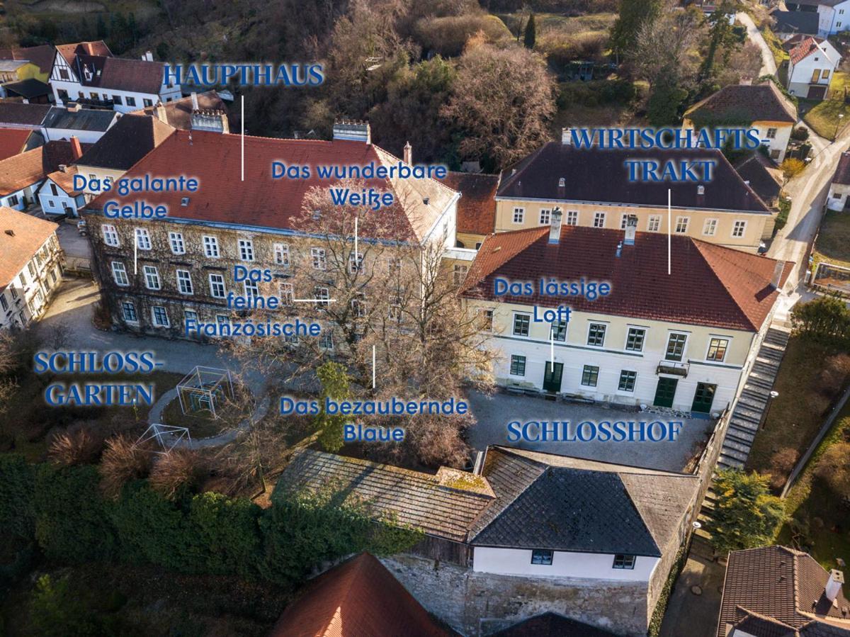 Schloss Hollenburg Aparte Apartments Krems an der Donau Dış mekan fotoğraf